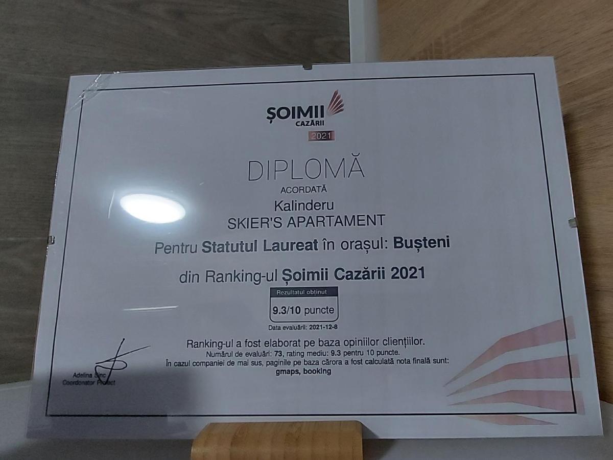 Kalinderu Skier'S Apartament Bellevue Buşteni Zewnętrze zdjęcie
